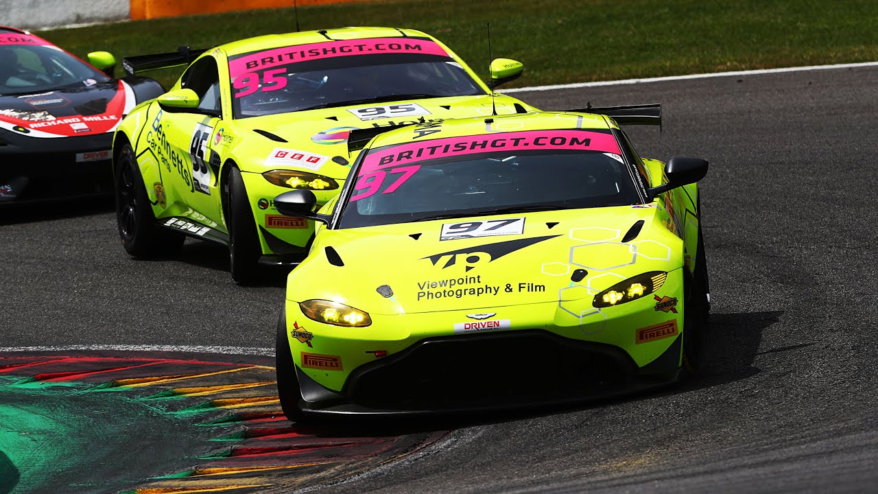 Tom Canning - British GT - Onboard - Aston Martin Vantage GT4 - Spa 2019