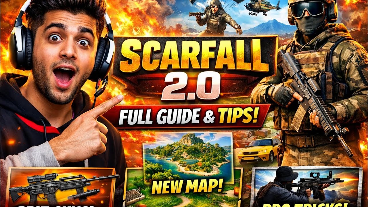 Scarfall 2.O Future Of Gaming 🔥🇮🇳| Scarfall 2.O Detail Explanation| Futuristic Gaming| 