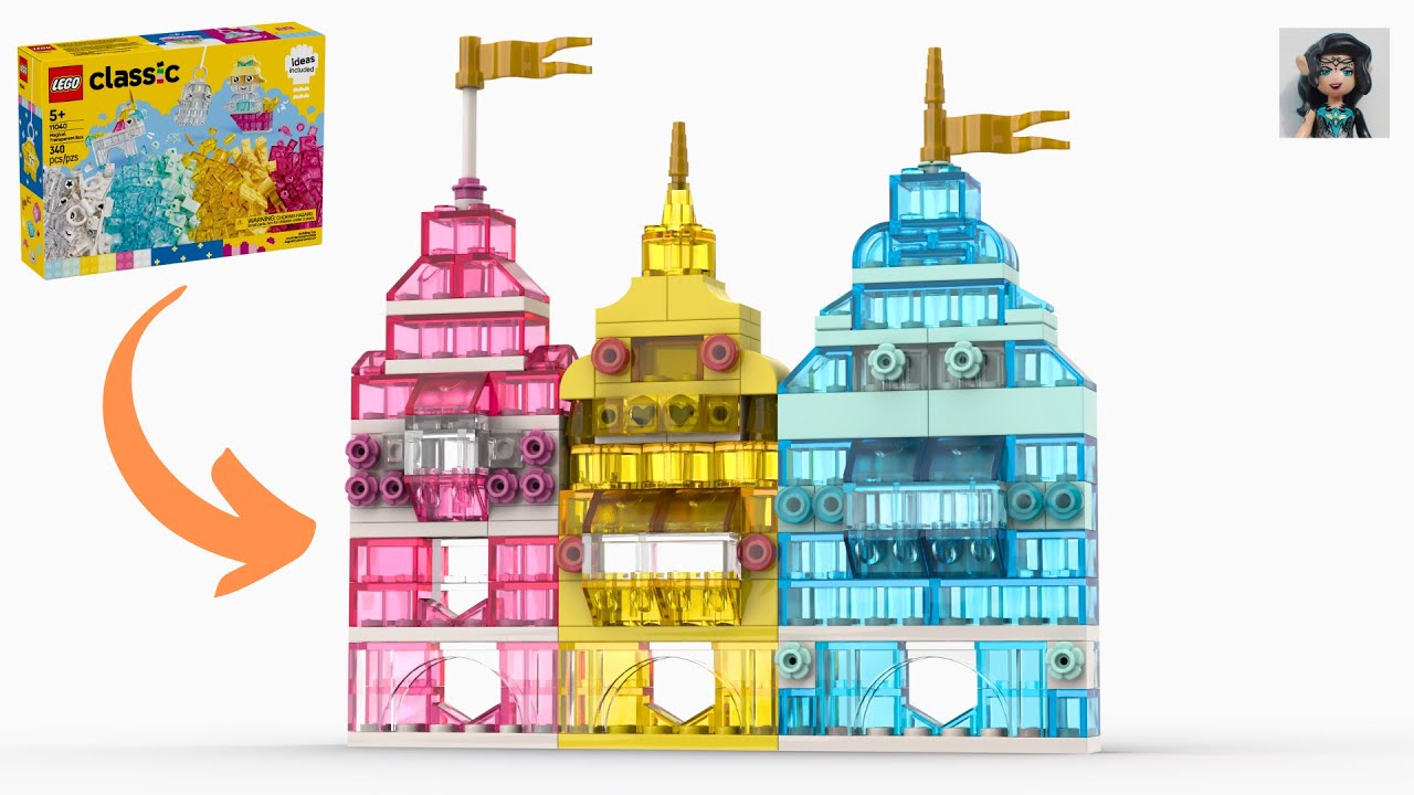 HOUSES Lego classic 11040 ideas How to build