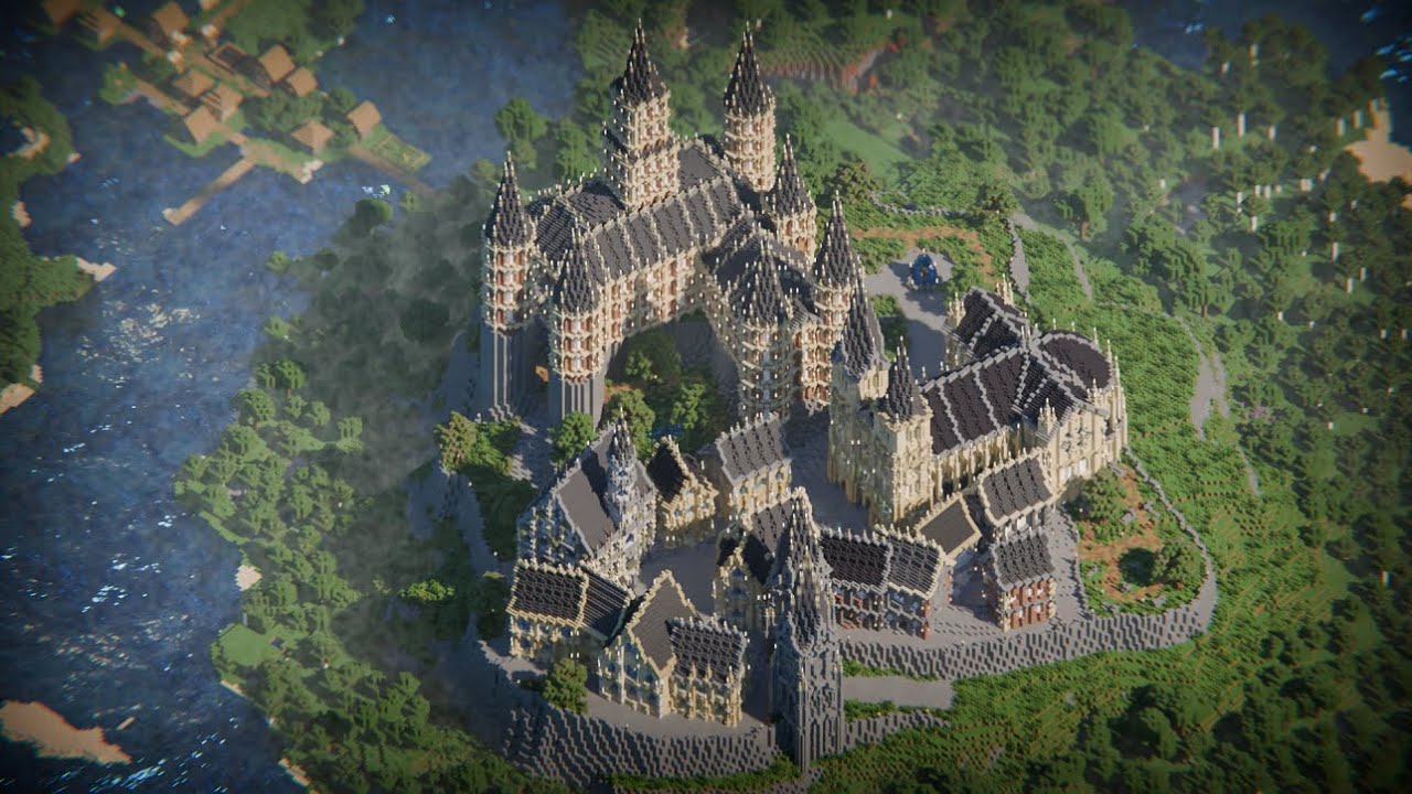 +300 Heures Survie | La Cite Rayonnante | Minecraft Timelapse