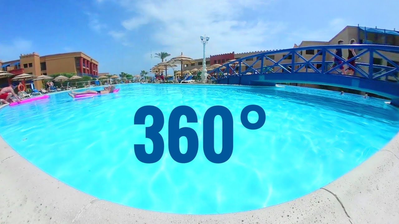 Relaxing & Fun at swimming pool [Samsung Gear 360 video VR Box]