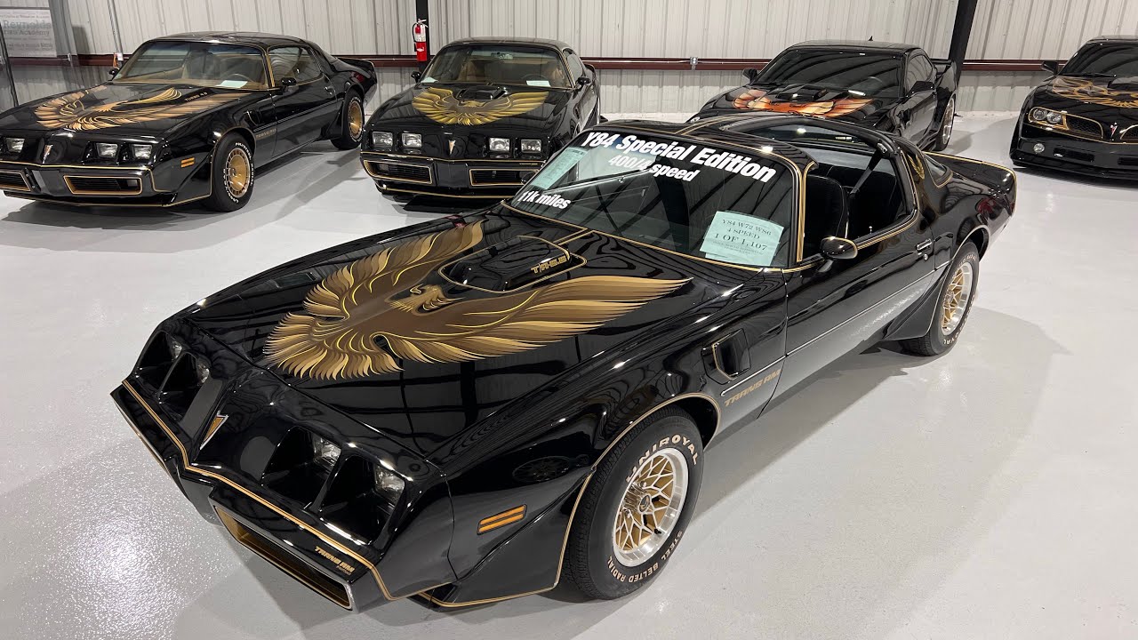 1979 Pontiac Firebird Trans Am Y84 Special Edition 4 speed, WS6 11,500 original miles survivor #1910