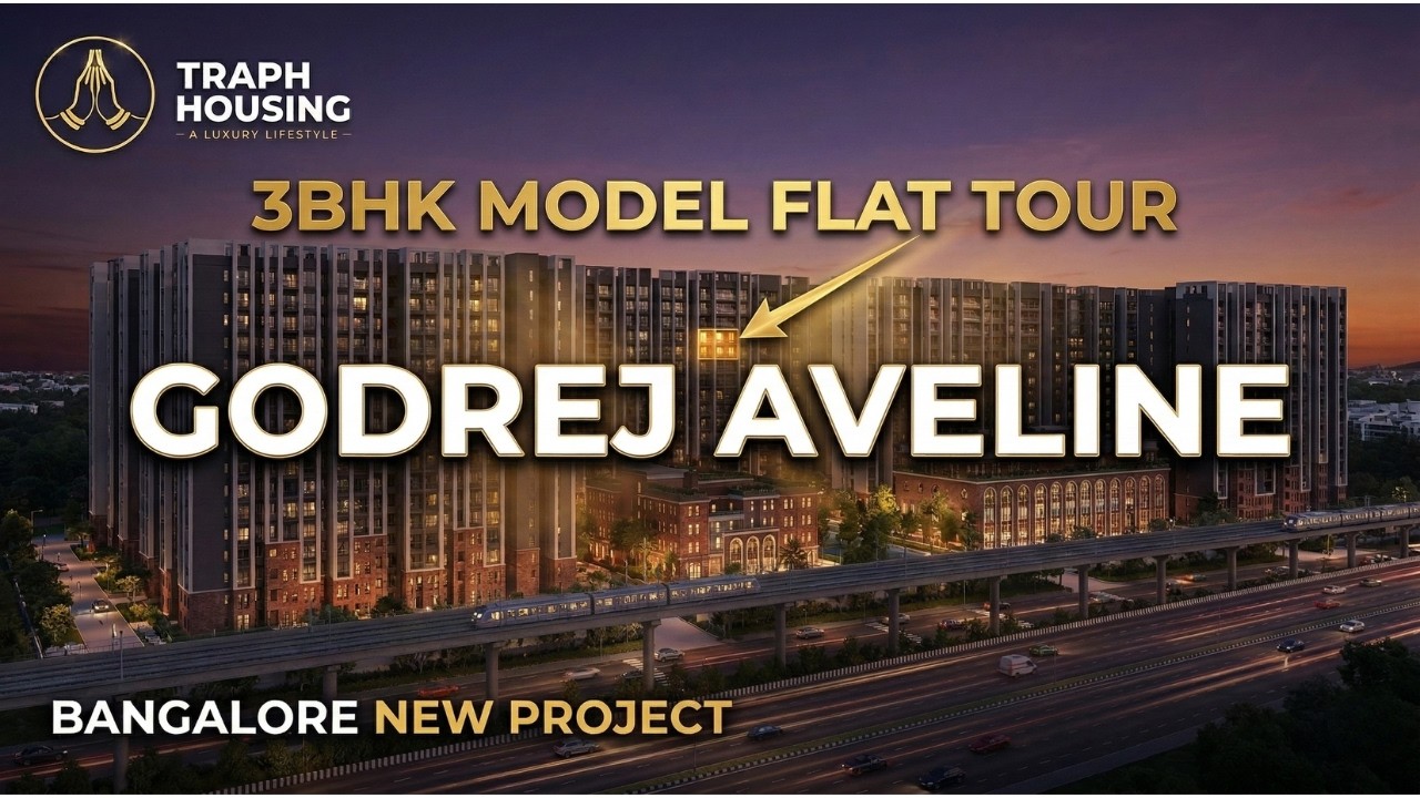 Godrej Aveline Bangalore Yelahanka | Near Amazon Office & Metro | Model Flat Tour |  7026601077