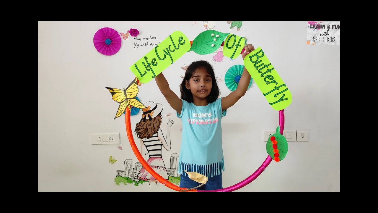Life Cycle of Butterfly|| Show and Tell Presentation for grade 2