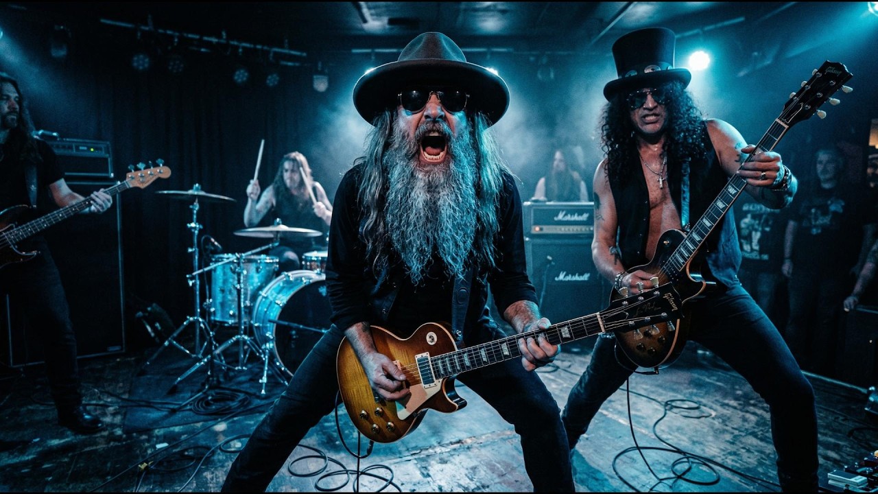 Deep Purple, ZZ Top, Led Zeppelin, ACDC, Jimi Hendrix 🔥 High Energy Blues Rock Guitar & Raspy Vocals