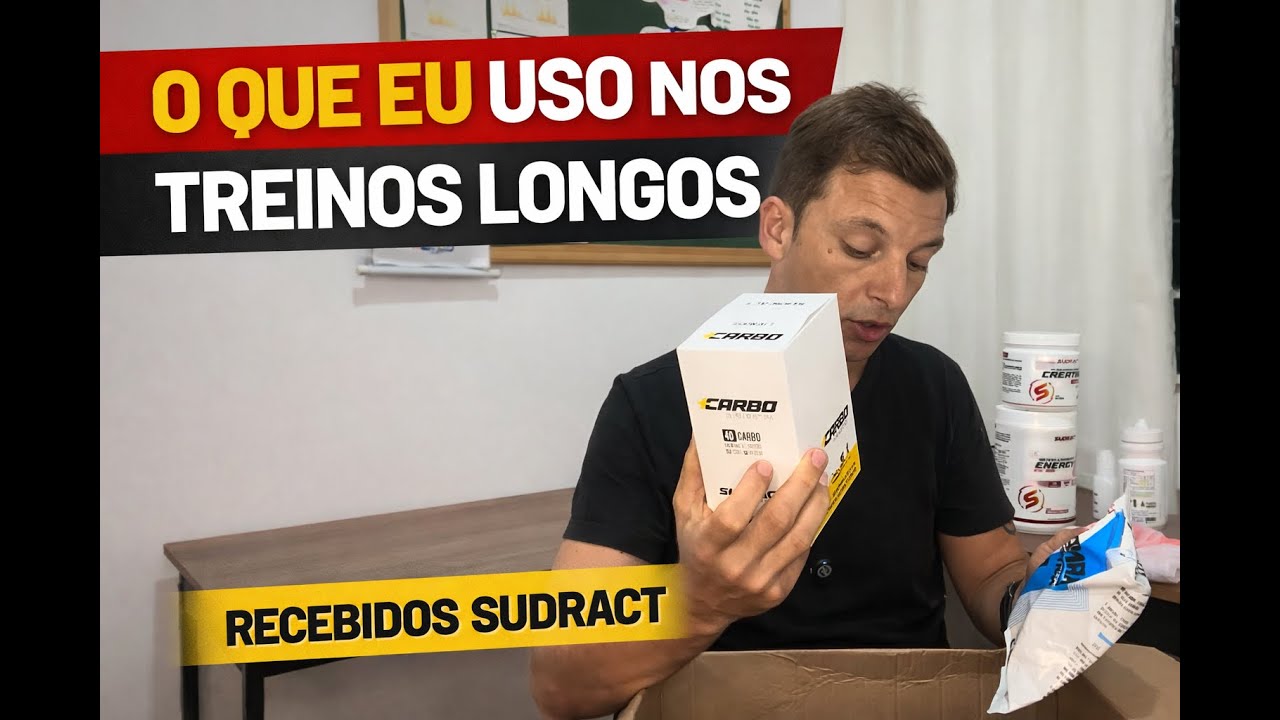 O Que Eu Uso nos Treinos Longos: Suplementação para Ciclismo (Recebidos Sudract)