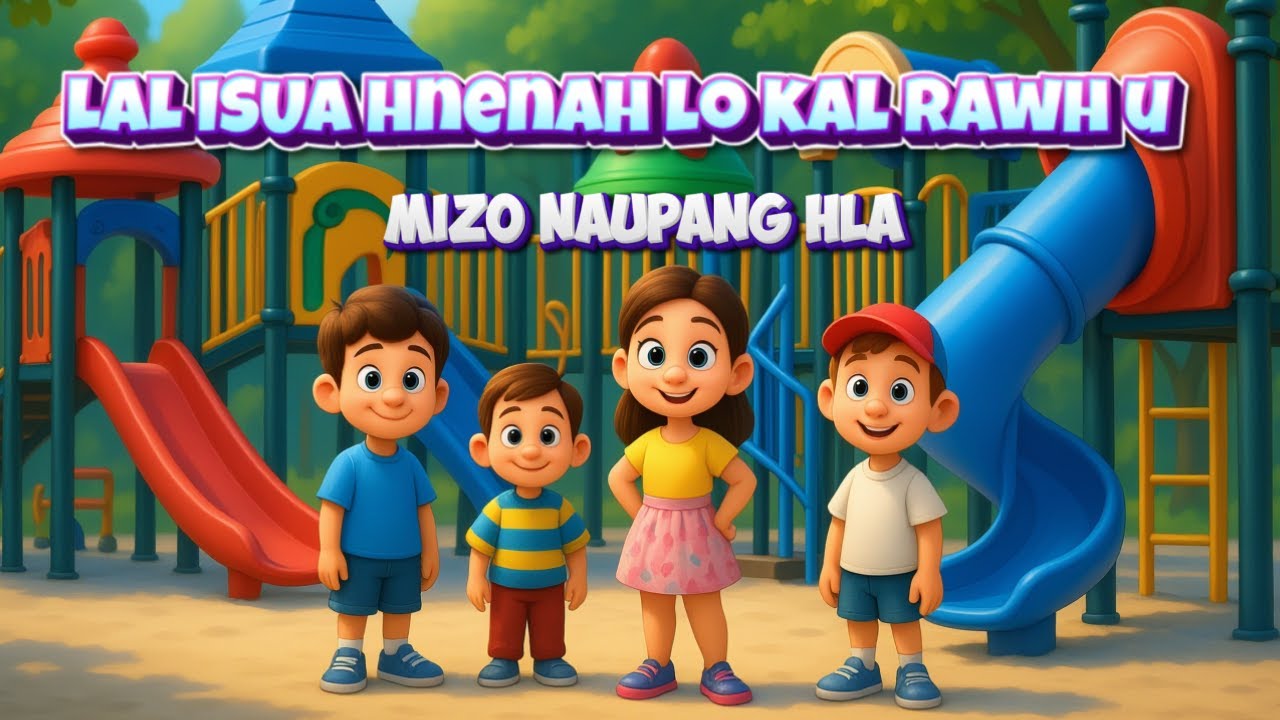 🌟LaL ISUA hnenah lo kal rawh u - Mizo naupang hla #mizokids #childrenscartoon #kidssongs #naupanghla
