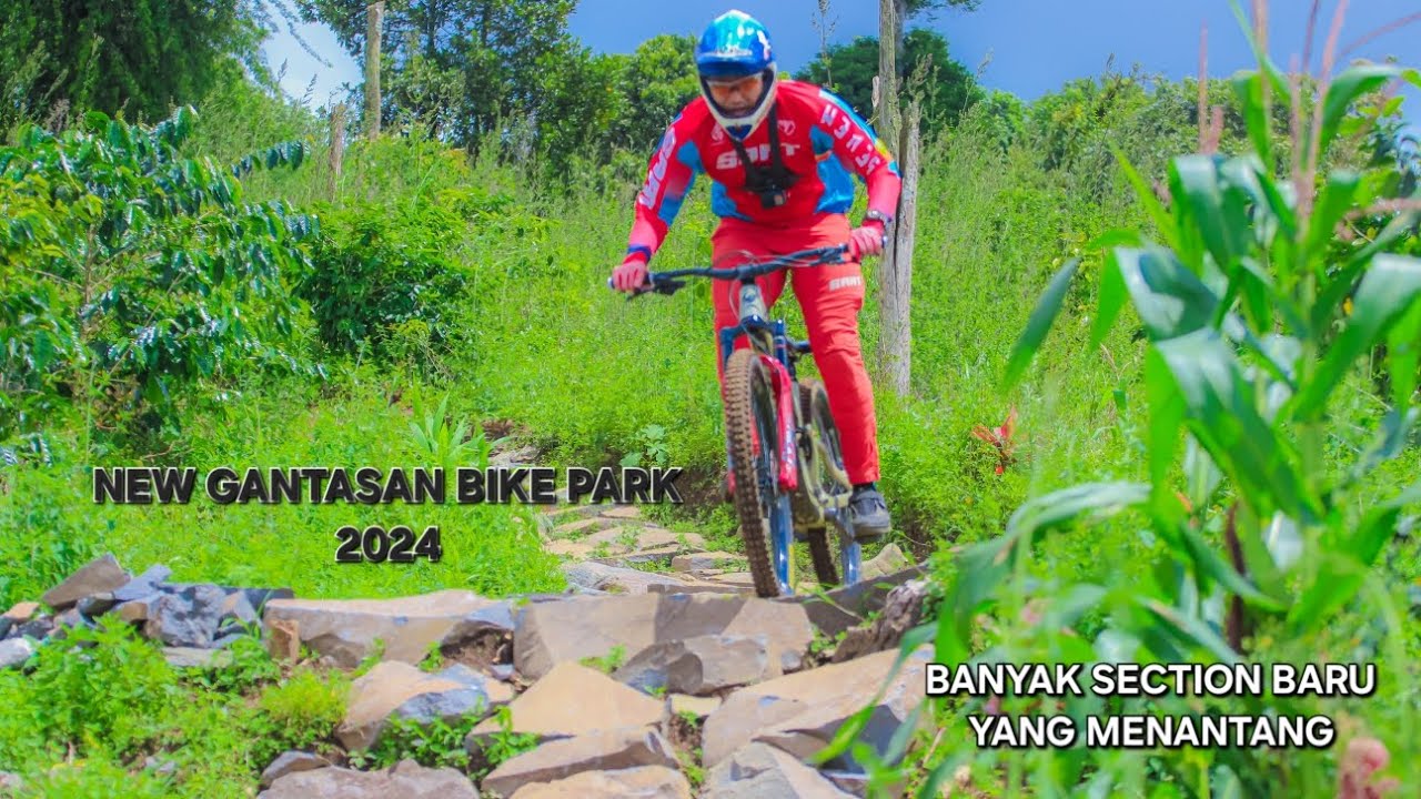 IJEN GEOPARK DOWNHILL 2024 | NEW GANTASAN BIKE PARK [FULL TRACK]      #UCI #mtb #downhill #indonesia