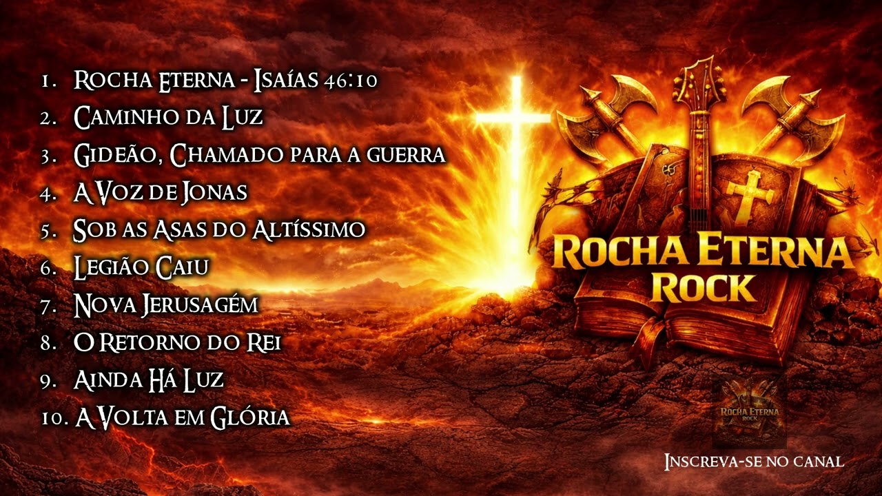 ALBUM - ROCHA ETERNA #rockcristão #rockgospel #musicaCrista #louvorrock #rochaeternarock