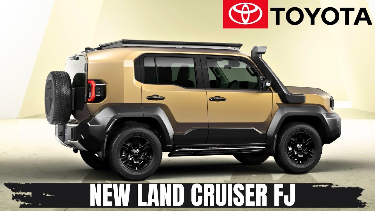 Новый Toyota Land Cruiser FJ — лучший компактный прочный внедорожный внедорожник Что нового?
