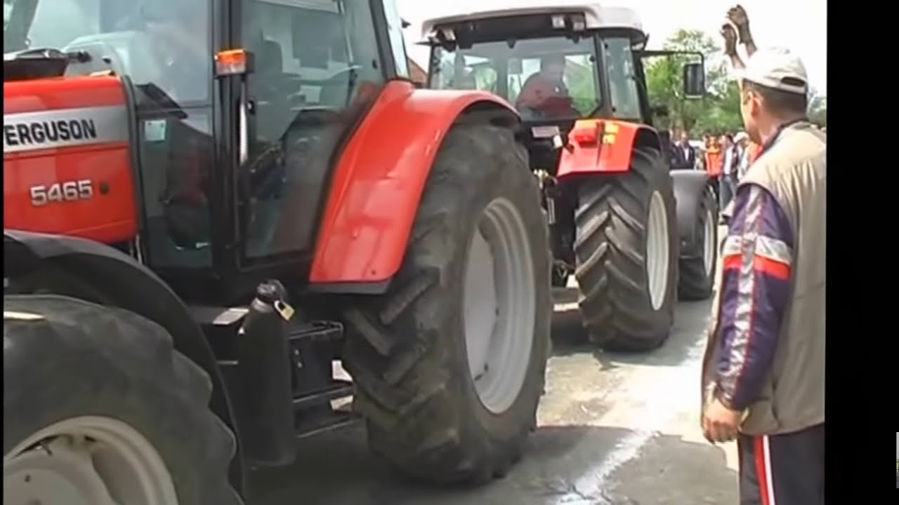 Massey Ferguson 5465 vs Steyr 9100 + europard 354