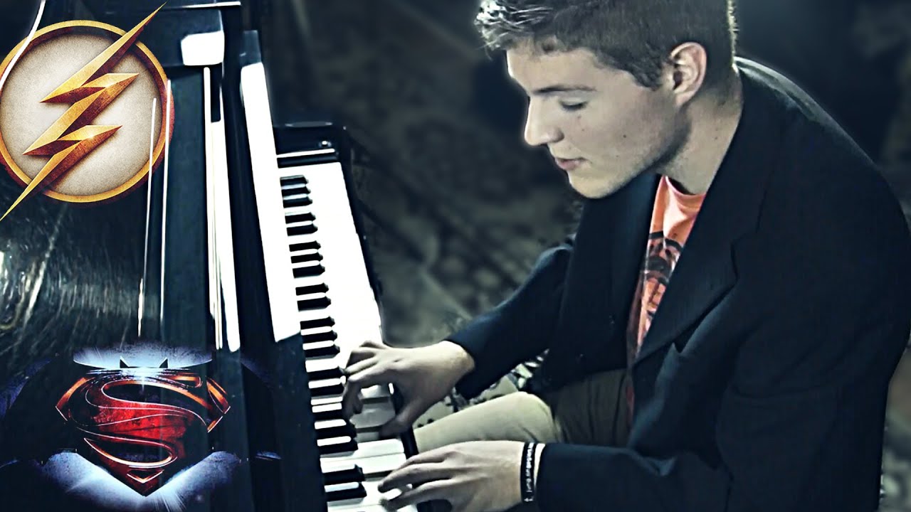 DC Soundtrack Medley (Piano Cover) - Flash, Arrow, Batman vs Superman