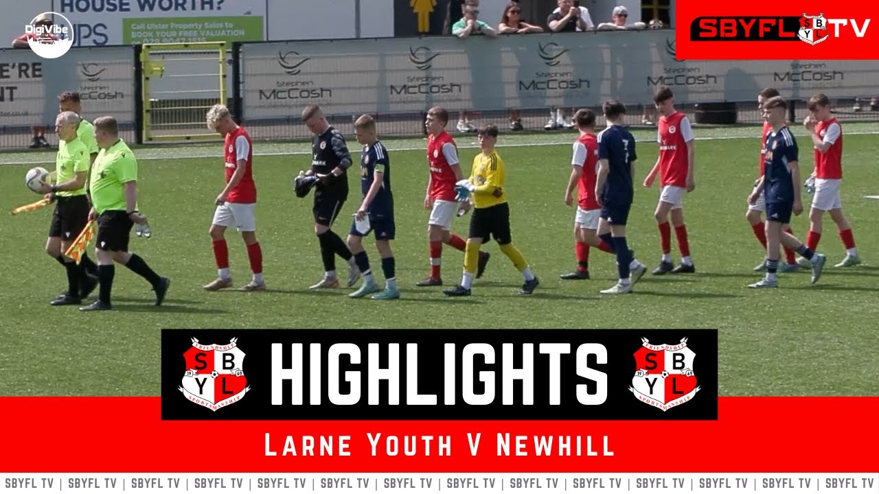 Larne v Newhill - Under 14 First Knockout Cup Final - May 2024