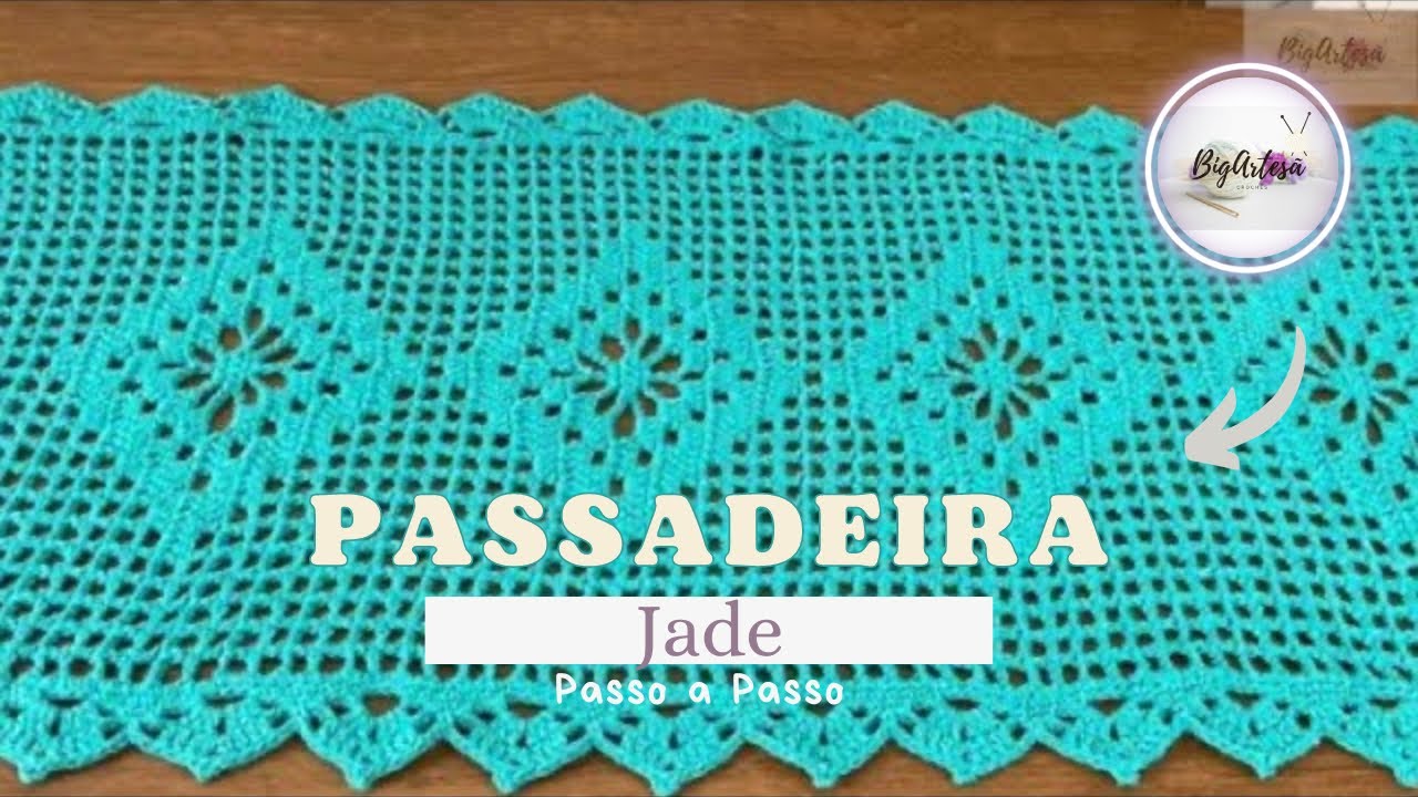 Passadeira de Crochê - JADE