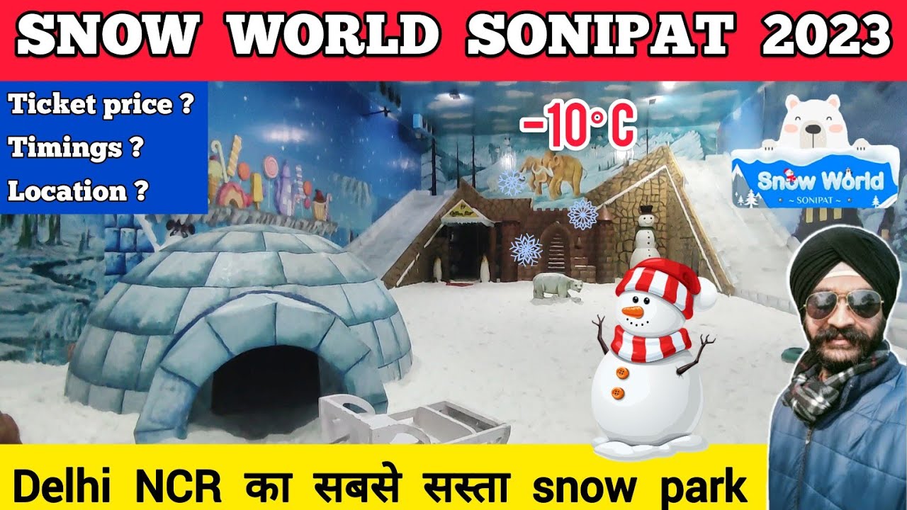 Snow world sonipat ticket price 2023 - jurassic park sonipat | Jurassic park snow world sonipat 2023