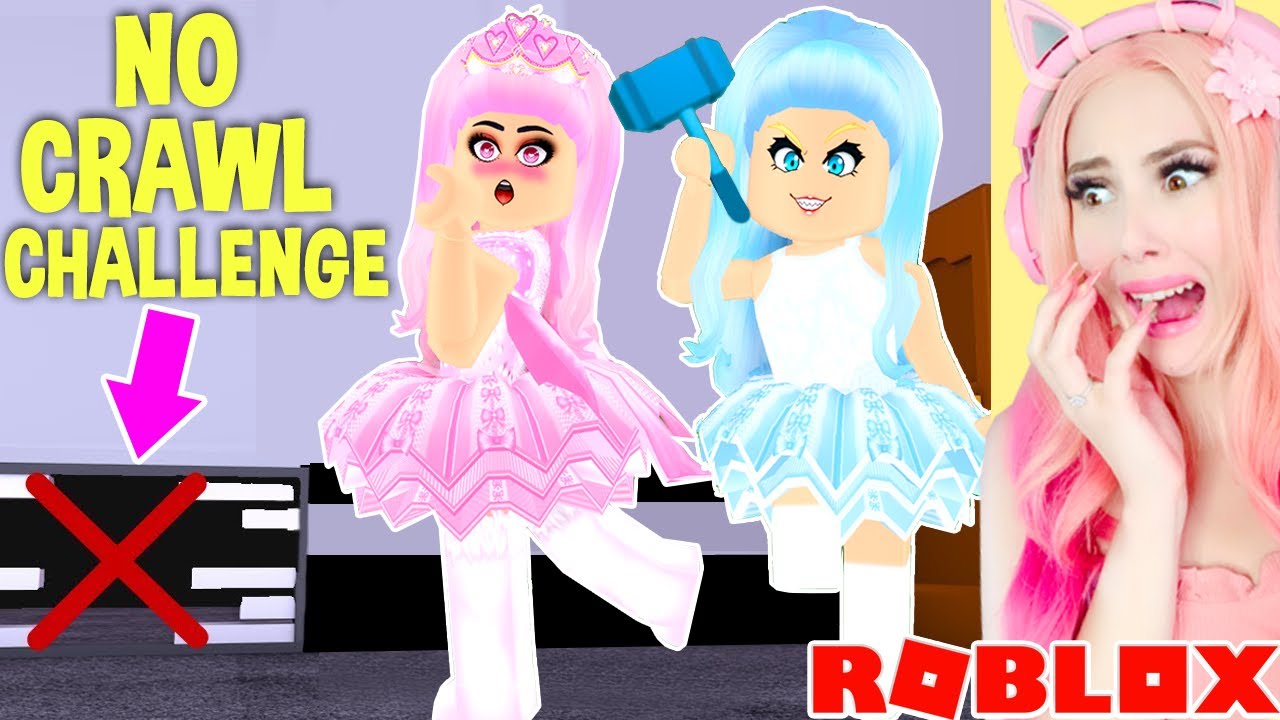 We Tried The NO CRAWL CHALLENGE In Flee The Facility...*HARD* Roblox
