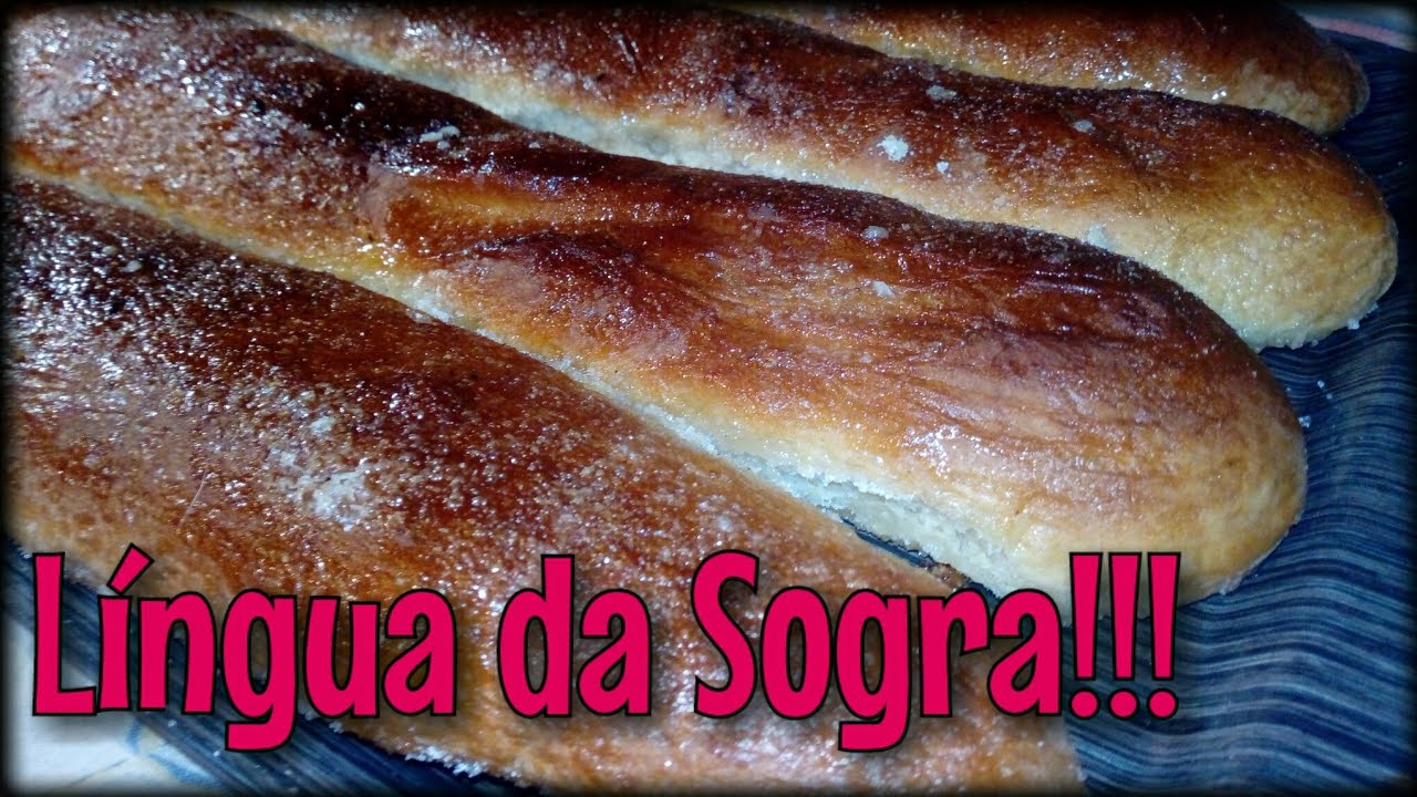Língua da Sogra - Bolo/Pão doce tradicional de Lisboa!!! 👅❤😜😜