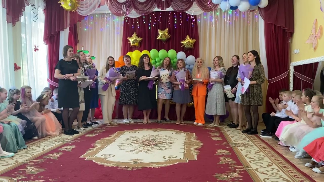 Садик, до свидания! Песня от родителей на выпускной в детском саду.