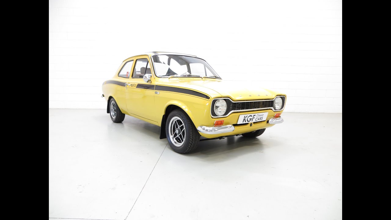 A Genuine AVO Mk1 Ford Escort RS Mexico in Award Winning Condition - SOLD!