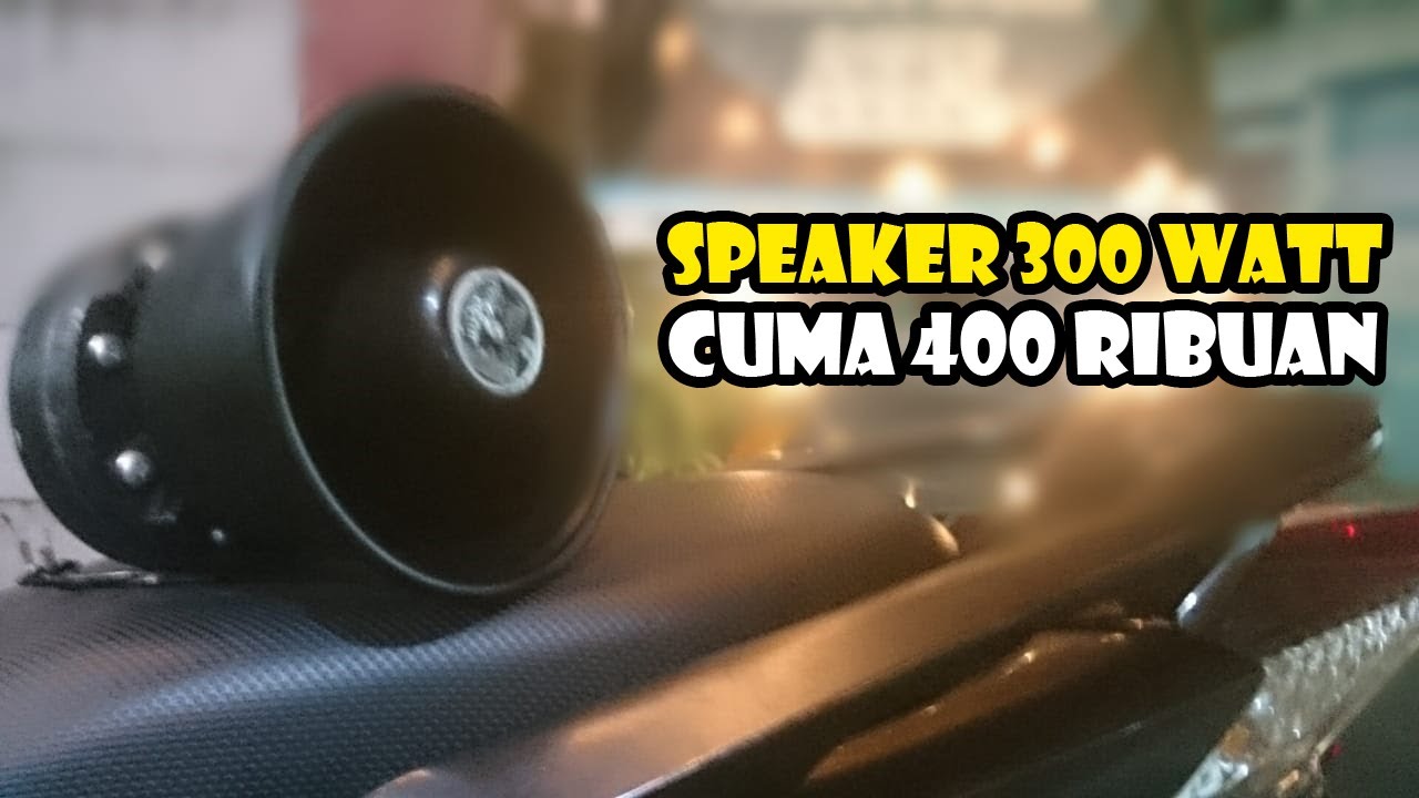 UNBOXING SPEAKER 300 WATT PALING MURAH!!!