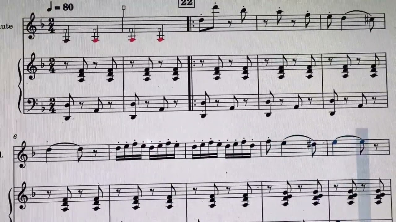 Czardas (Monti) SLOW karaoke for practice from measure 22