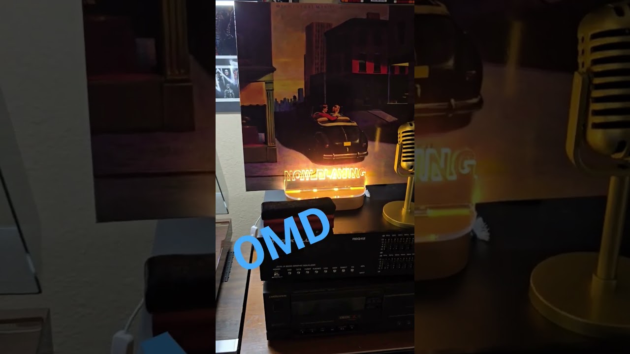 Vinyl with Rich Orchestratral Maneuvers in the Dark 