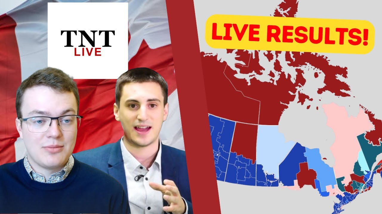 Watching Canada's chaotic election live!