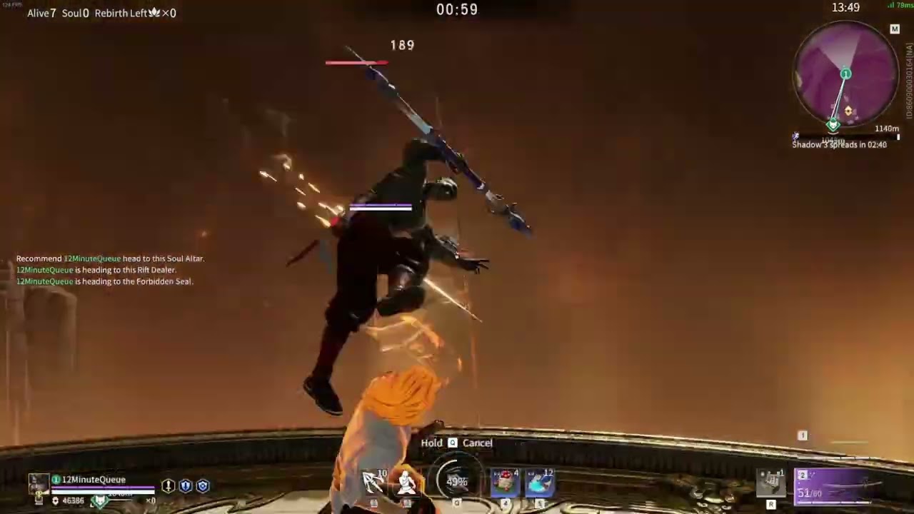 Naraka Bladepoint 40k Damage Tarka Solos