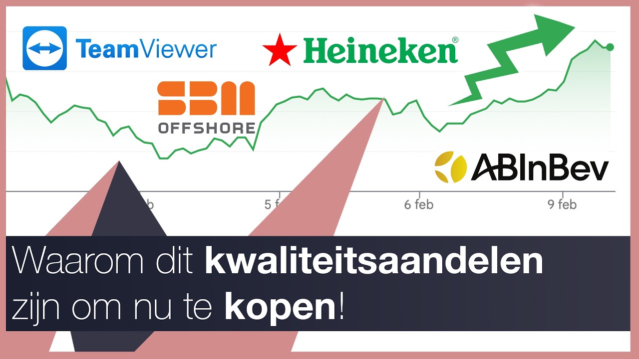 Waarom dit KWALITEITSAANDELEN zijn om NU te KOPEN!