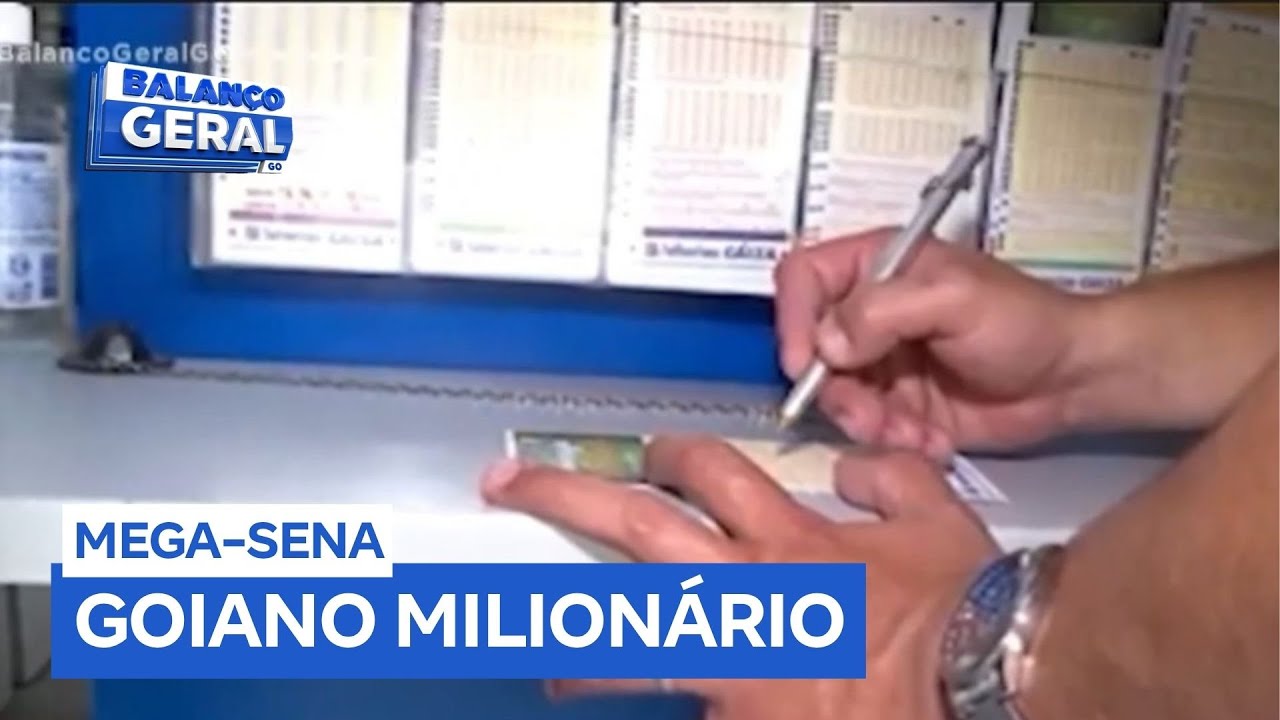 Apostador goiano leva prêmio de R$ 50 milhões da Mega-Sena