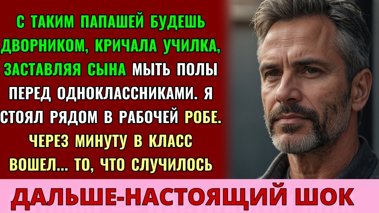 Голодранец, вон из класса. Училка унижала моего сына, но когда узнала, КТО его отец...