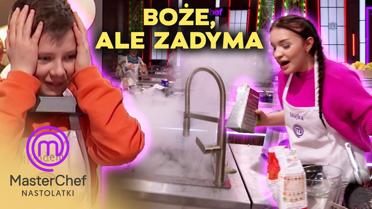 NAJWIĘKSZE WPADKI MŁODYCH KUCHARZY 🔥🧯 | MasterChef Nastolatki
