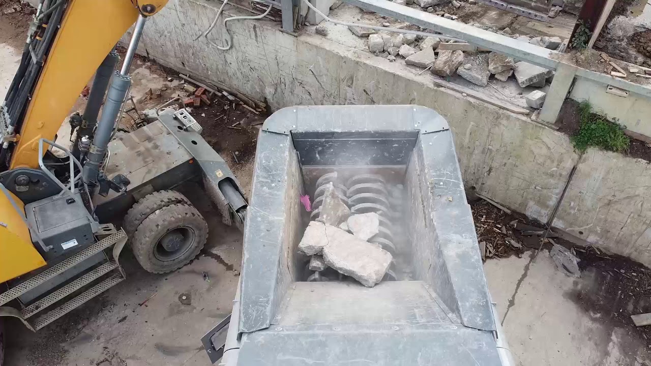 komplet krokodile crushing and shredding waste