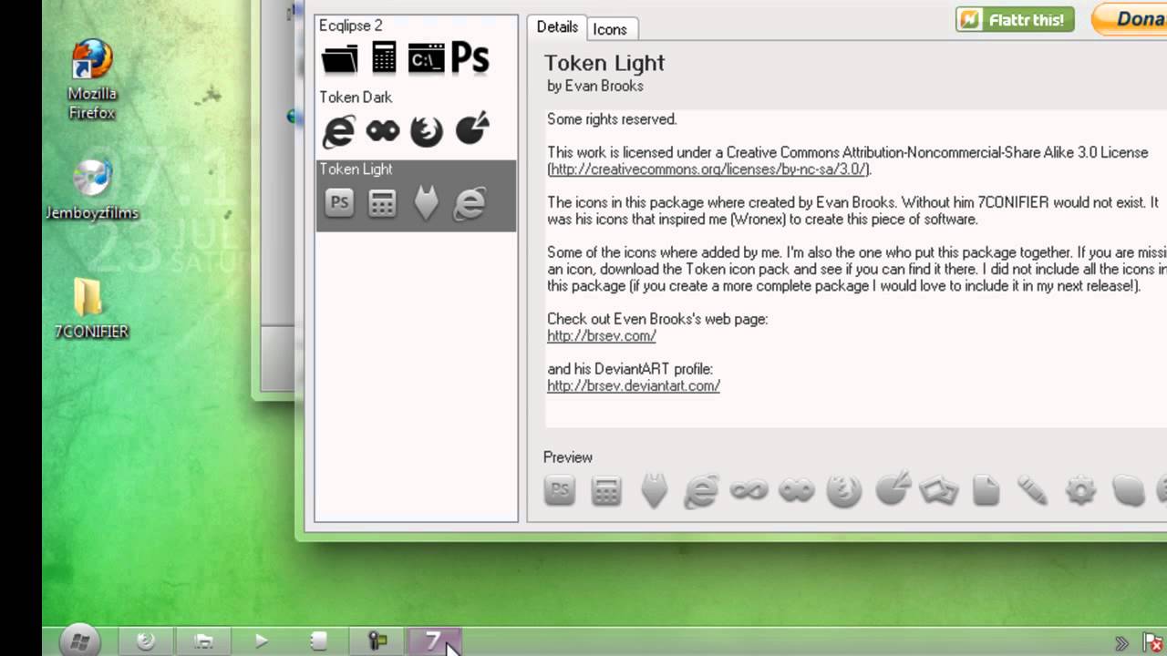 Windows 7 Conifier