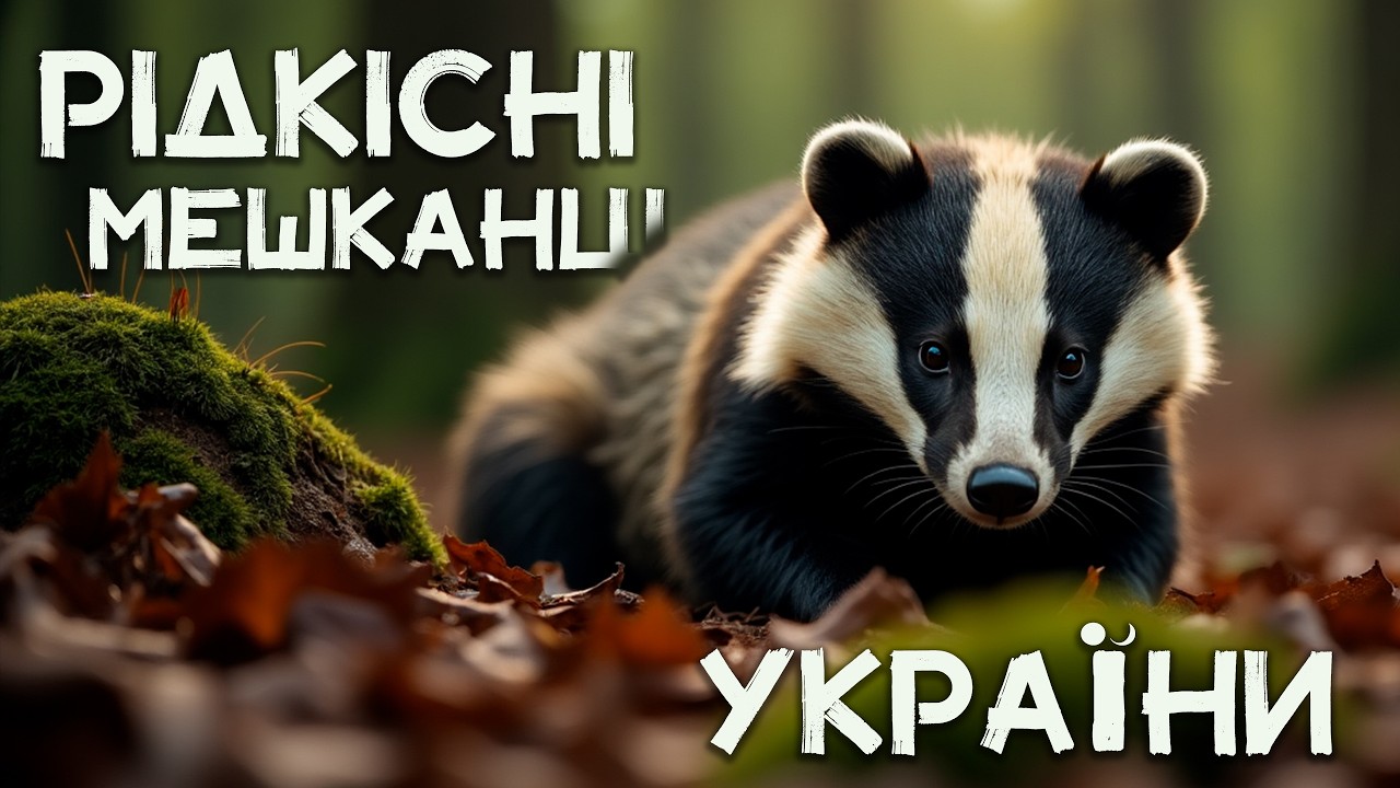 Рідкісні тварини України. ВИ НЕ ПОВІРИТЕ, що ці УНІКАЛЬНІ ТВАРИНИ живуть в Україні.