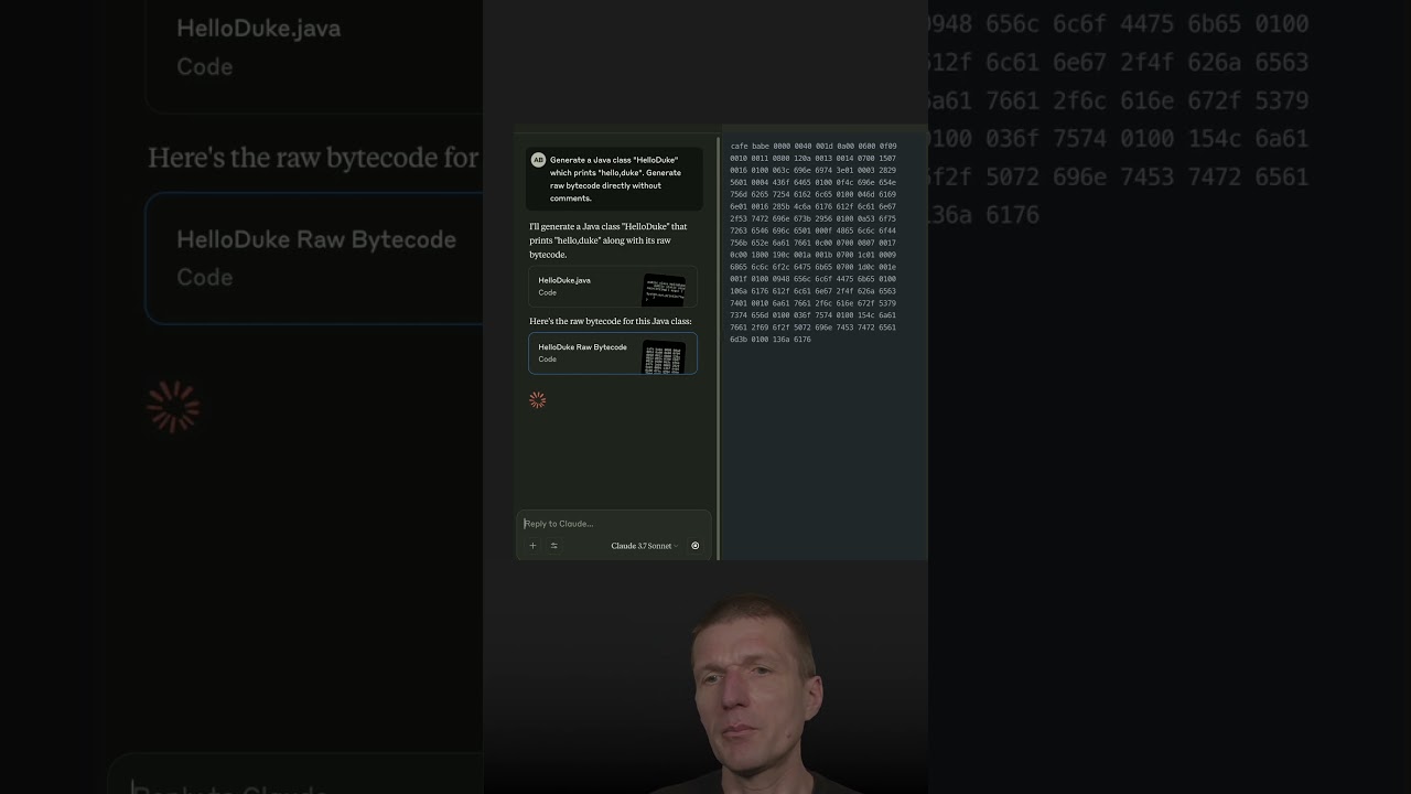 Vibe (Byte) Coding with Java #java #shorts #coding #airhacks