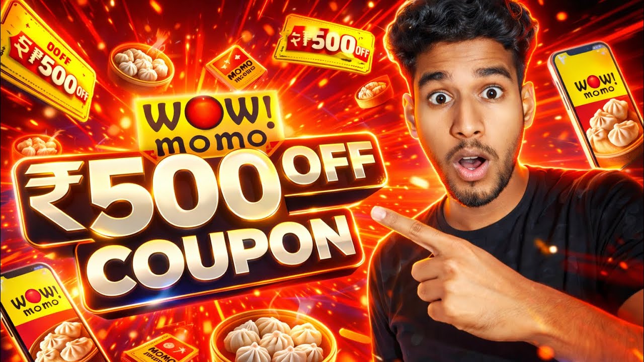 Wow Momo Coupon Code Today 🥟🔥 Flat 50% OFF + Free Delivery | Working Promo Code January 2026