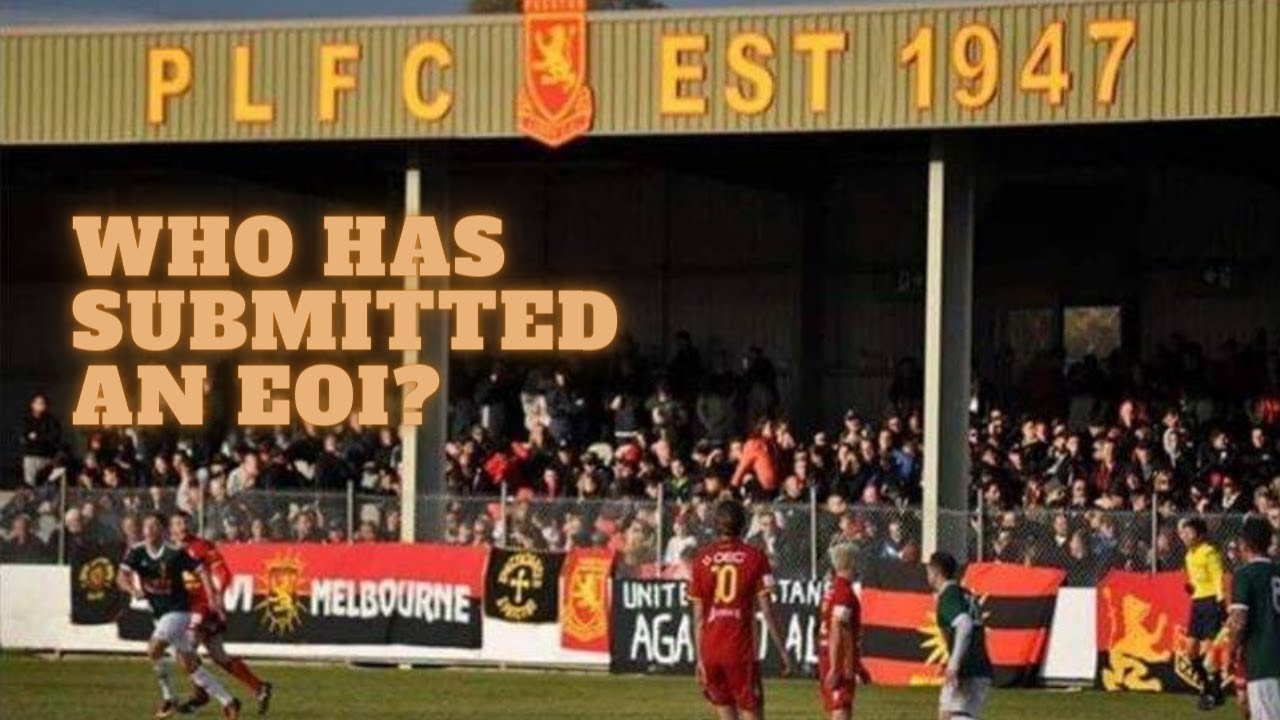 Who has submitted an EOI for the National Second Division