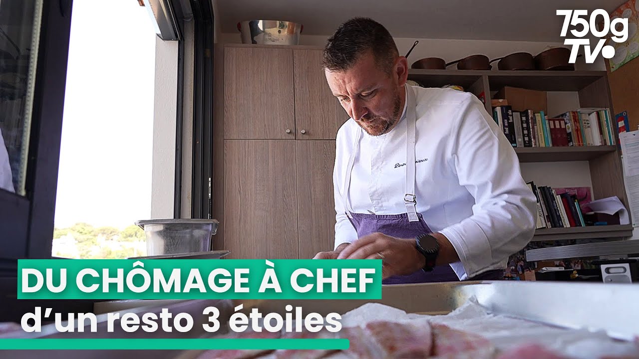 Il travaille 4j/semaine :  Dimitri Droisneau, chef étoilé anti stress ! | 750GTV
