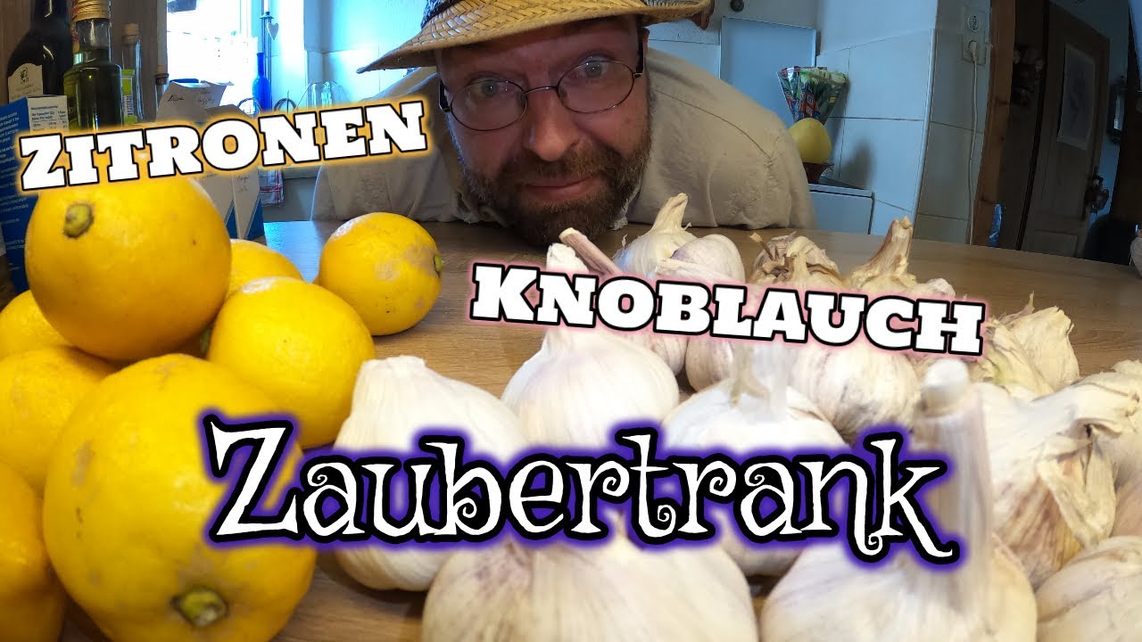 Knoblauch-Zitronen-Kur - Arterienverkalkung lösen und Immunsystem stärken