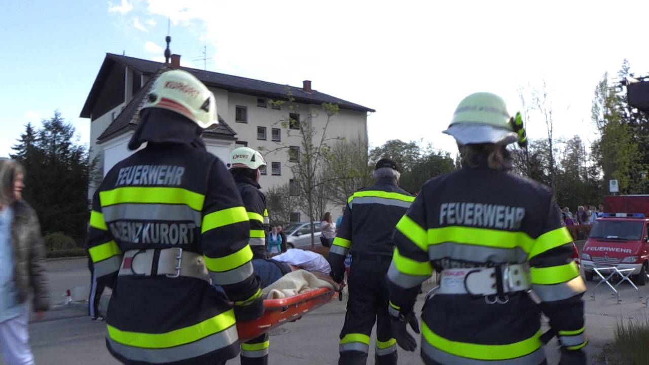 Evakuierungsübung Sonderkrankenanstalt Rehabzentrum Aflenz