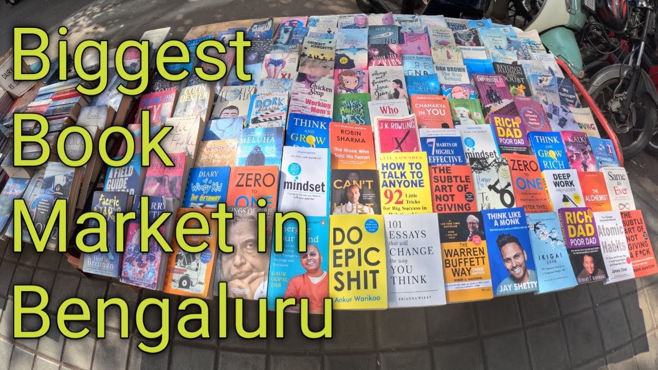 Second Hand Book Market Bengaluru | All course books at Discounted price | Avenue road Bengaluru