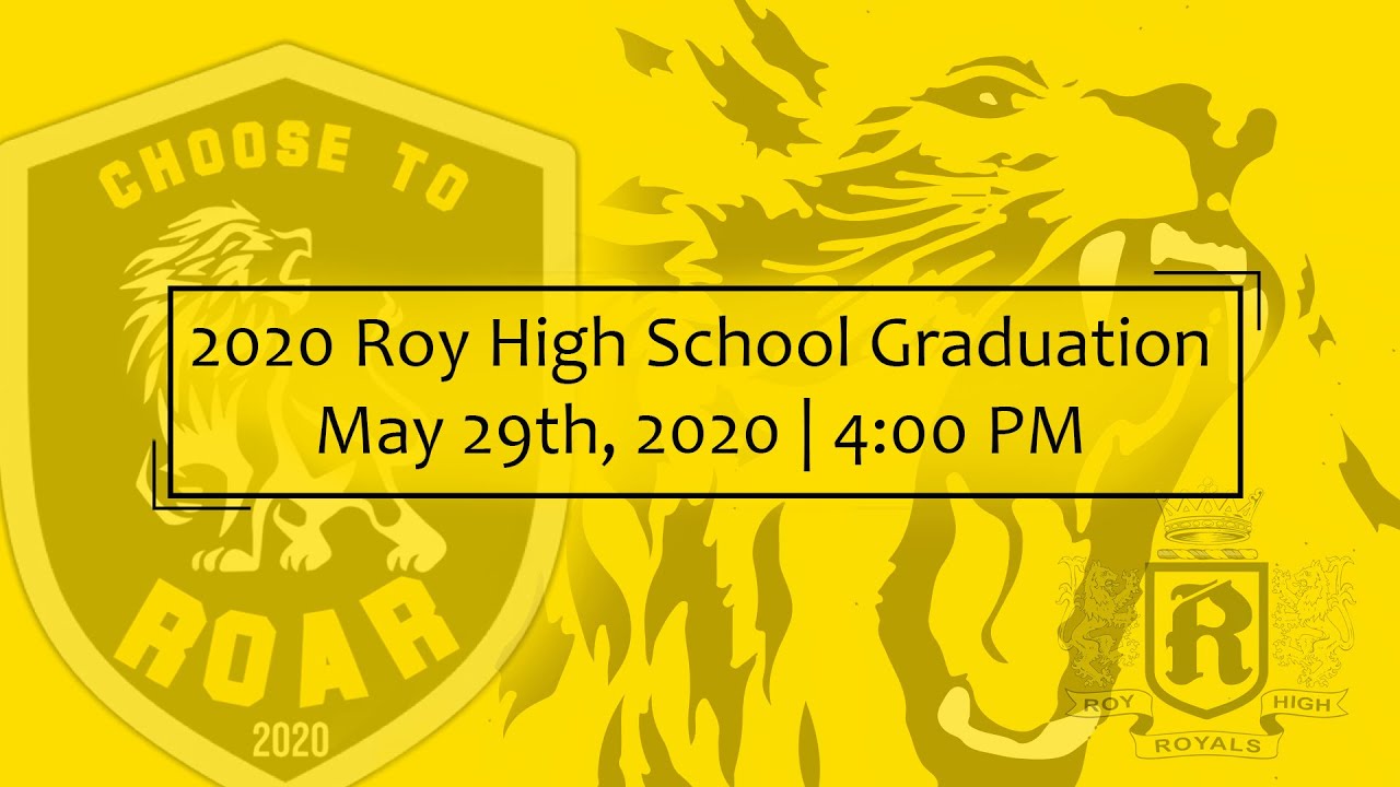 Roy High School 2020 Graduation