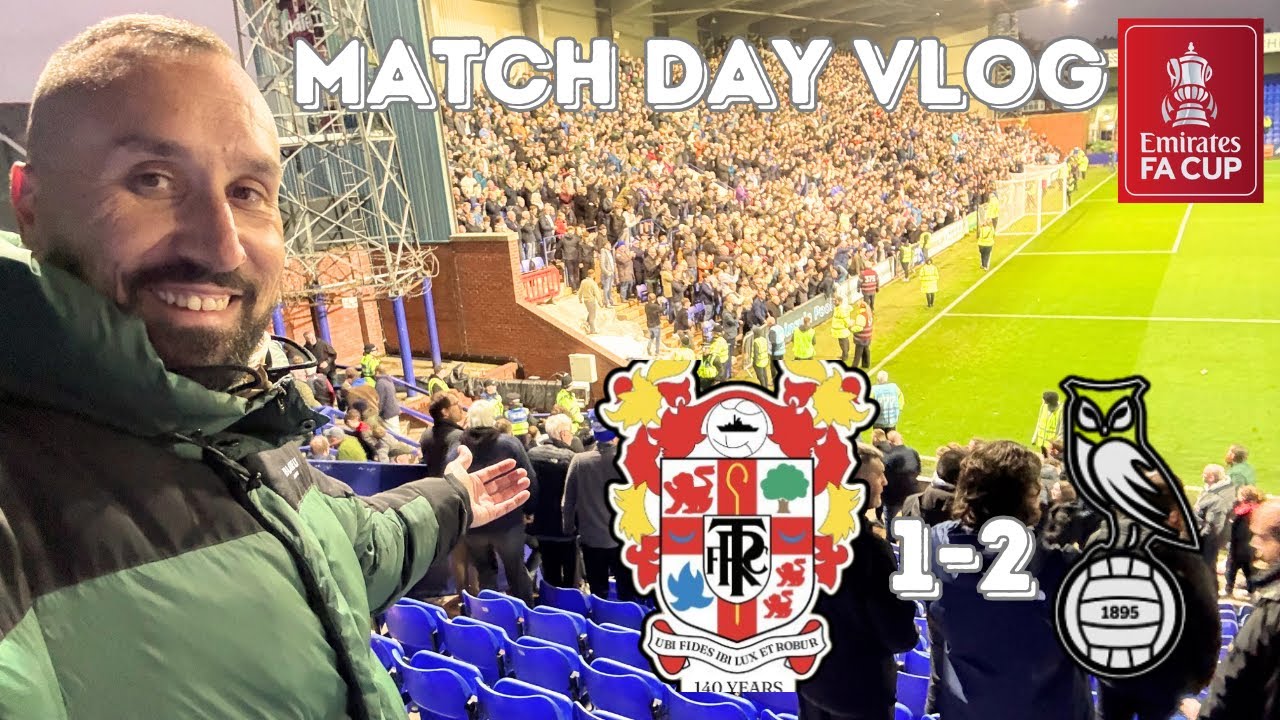 LIMBS AS OLDHAM WIN AWAY IN THE FA CUP!! Tranmere Rovers 1-2 Oldham Athletic