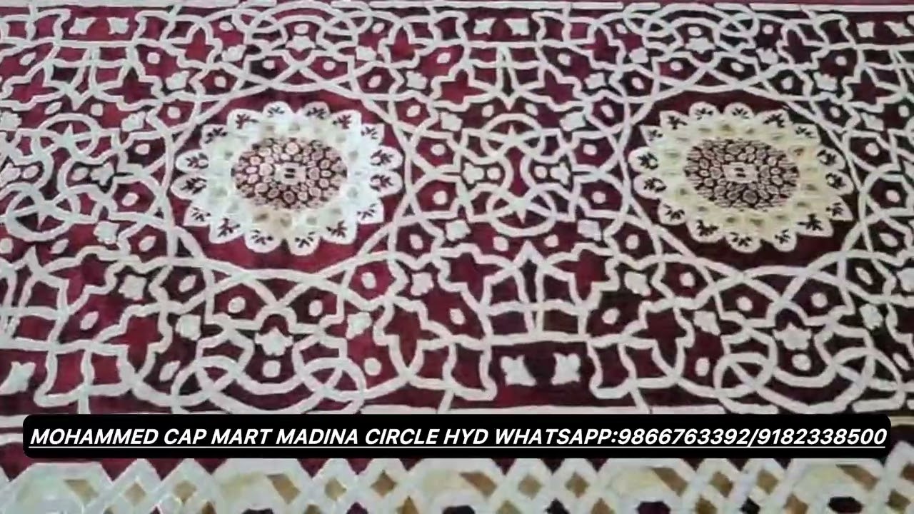 Masjid Janimaz turkey 🇹🇷 carpet # suff soft quality # maroon&Goldan color # available…in….new…2026