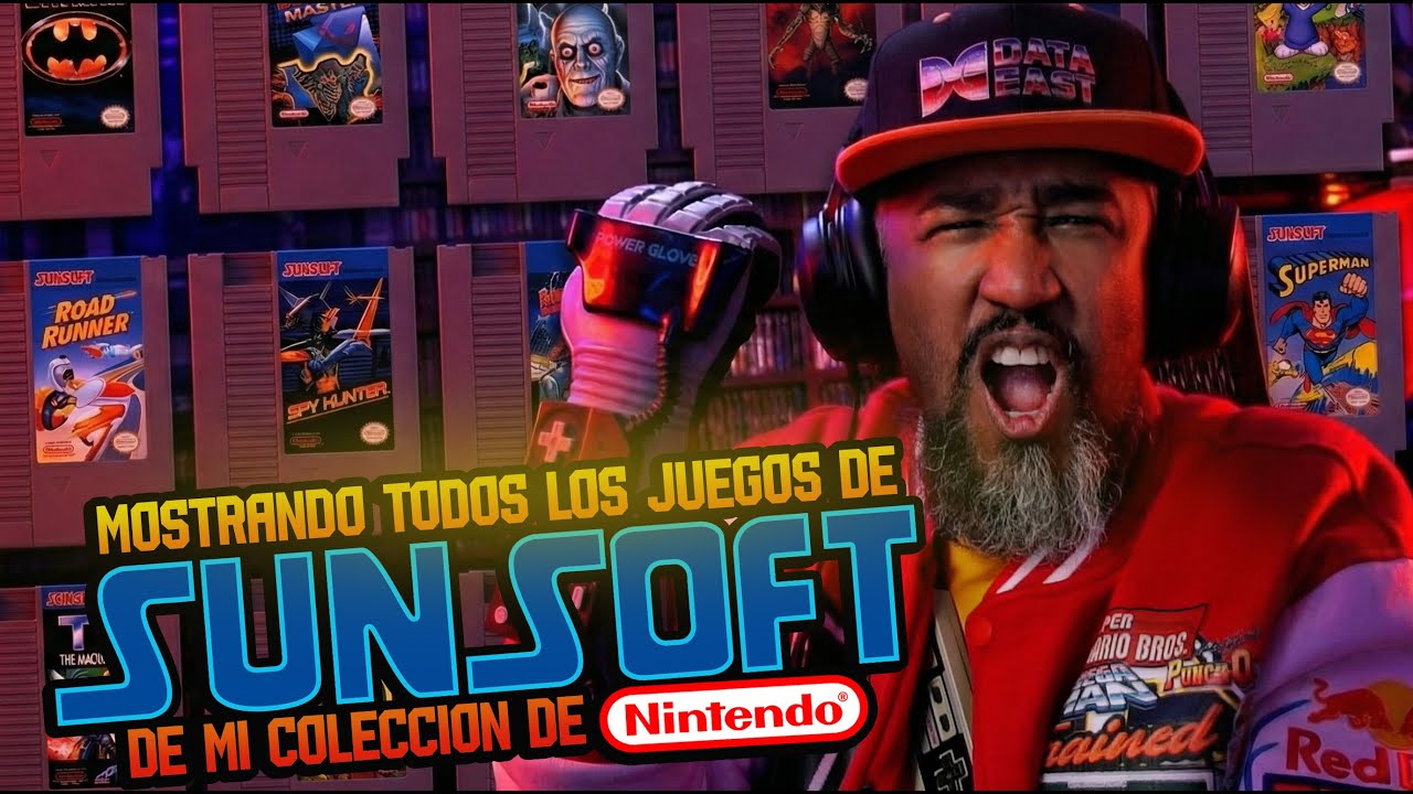 ¡Mi Colección COMPLETA de Juegos Sunsoft para Nintendo NES! Joyas del Retro