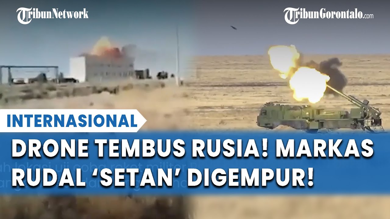 TEGANG! Drone Sekutu AS Hantam Markas Uji Rudal Oreshnik Rusia, Ancaman Nuklir Menguat!