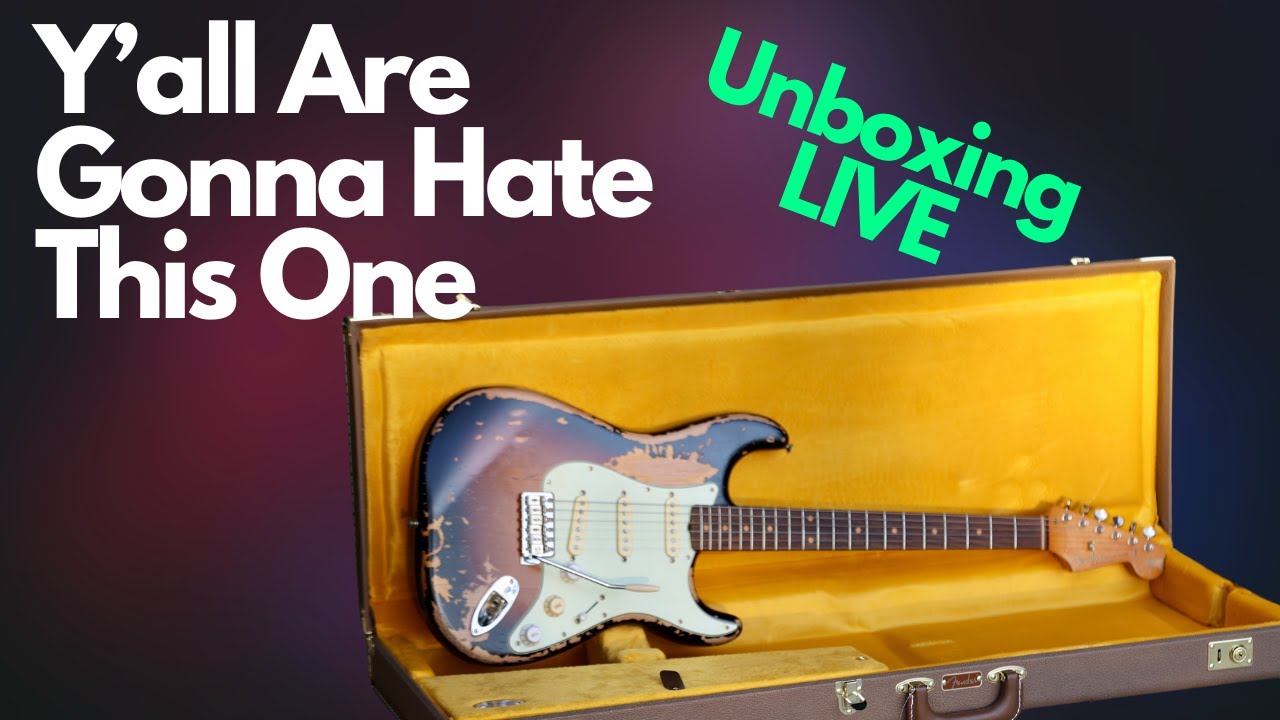 LIVE Unboxing  Mike McCready Stratocaster