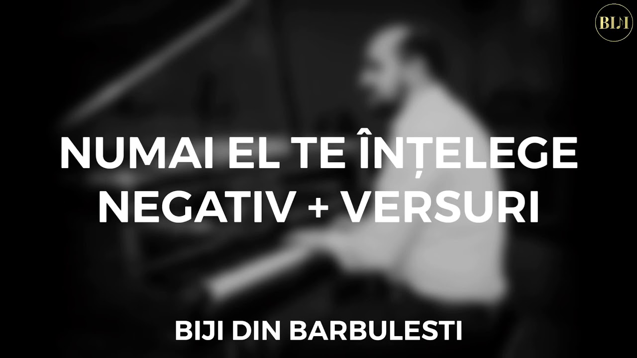 Negativ - NUMAI EL TE INTELEGE ( Original Biji )