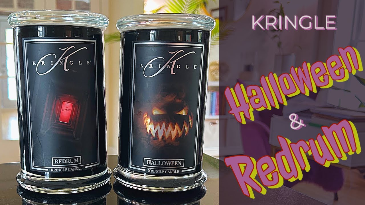 Redrum 👻 and Halloween 👻 from Kringle candle review